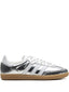 adidas Samba OG Silver Metallic Cracked Leather