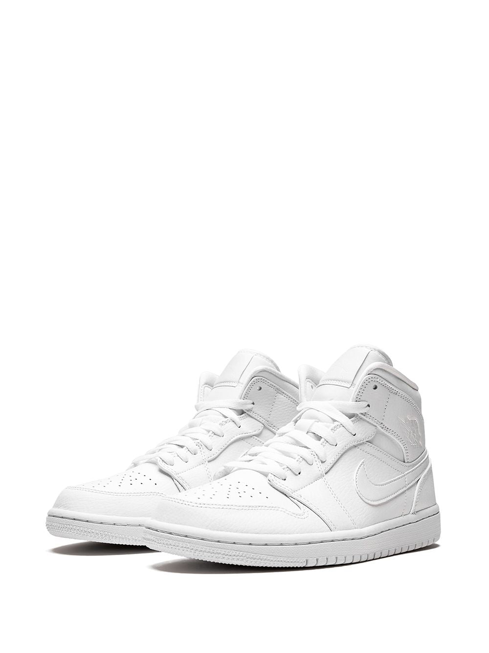 Air Jordan 1 Mid' triple white Secondary image