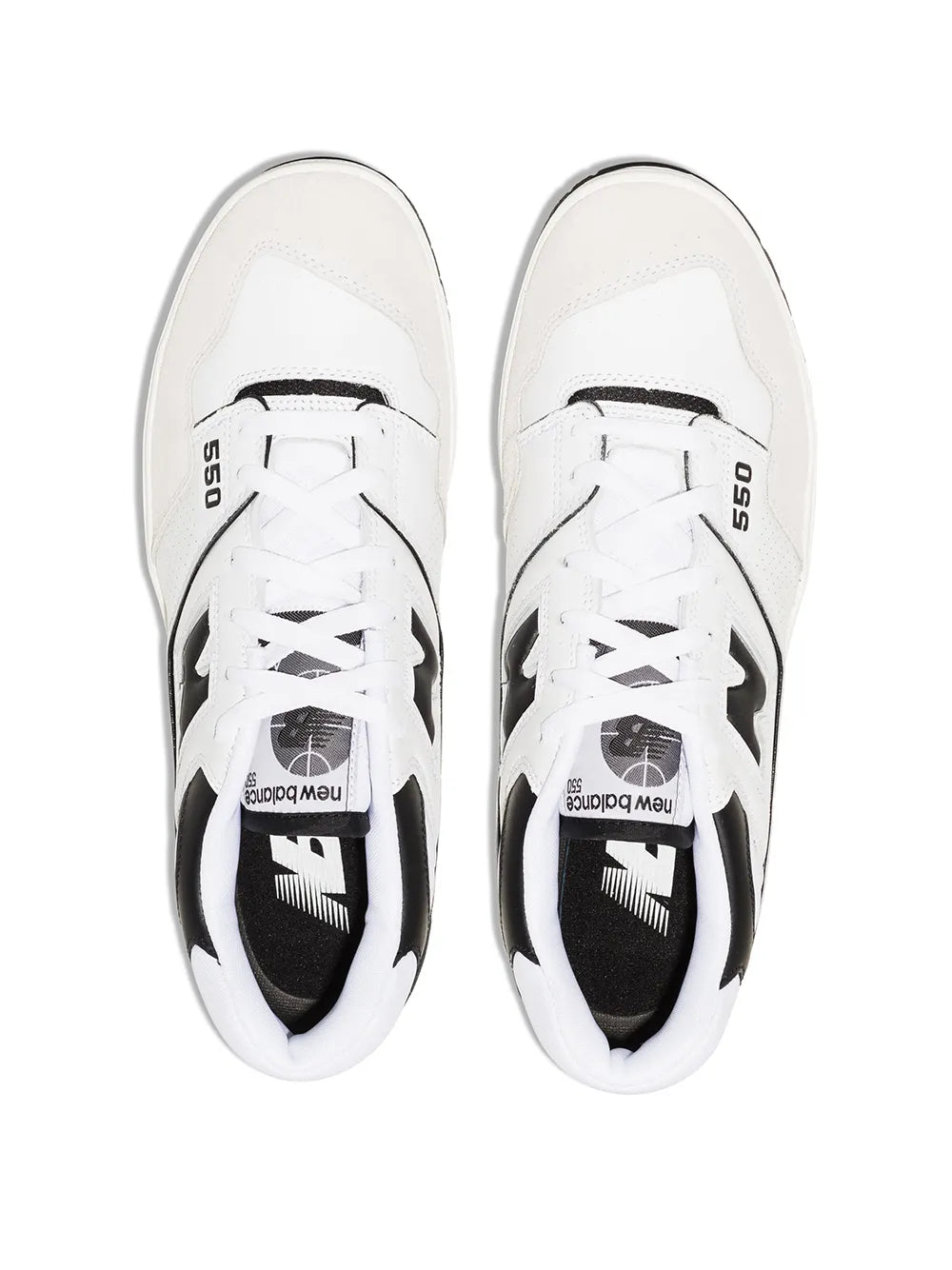 new balance 550 black and white