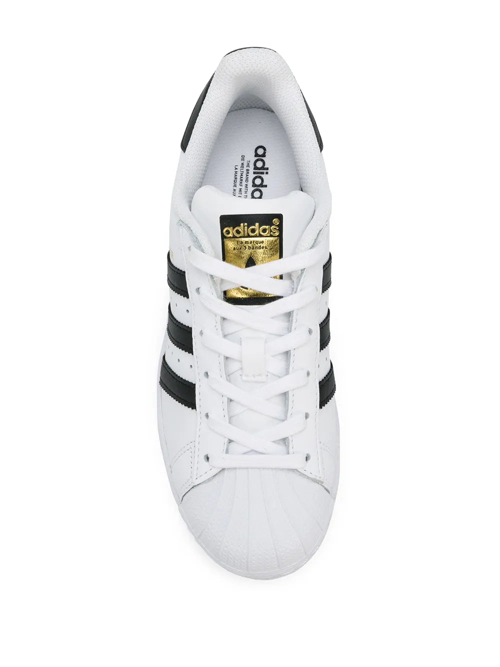 adidas superstars black and white