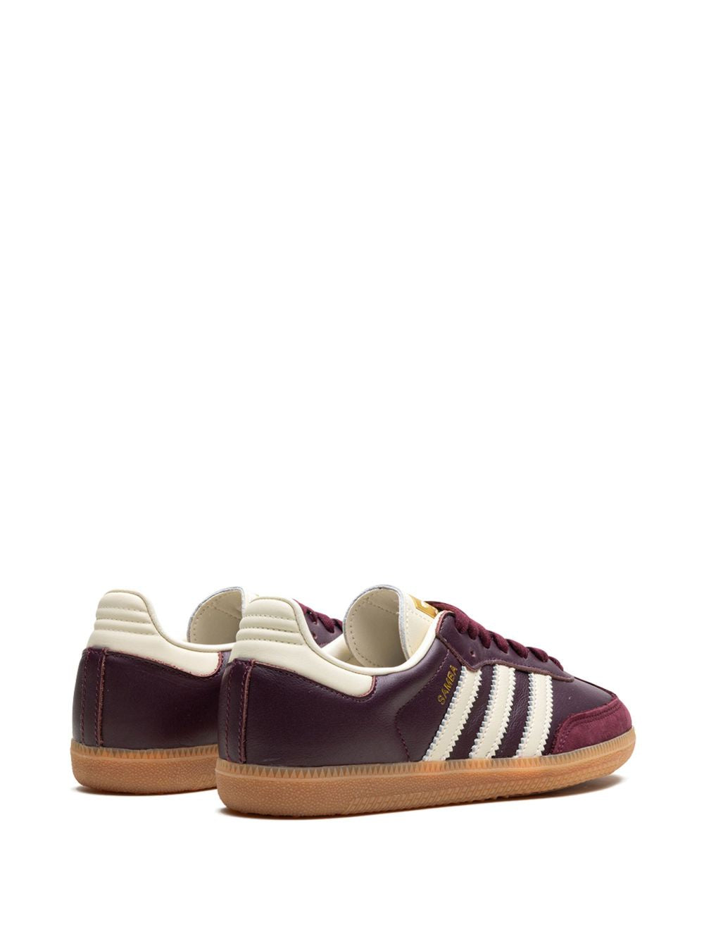 adidas Samba OG Maroon Gold Metallic