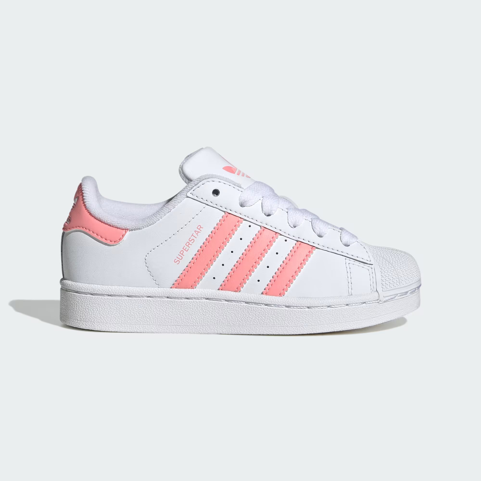 adidas Superstar White Glow Pink