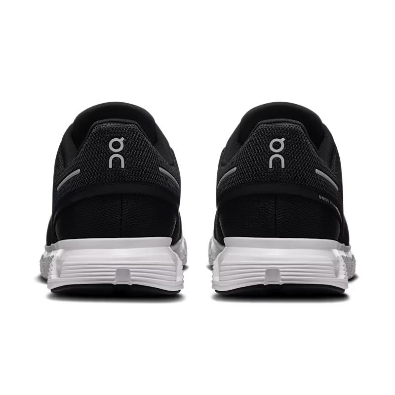 On Running Cloud5 Black White Secondary image