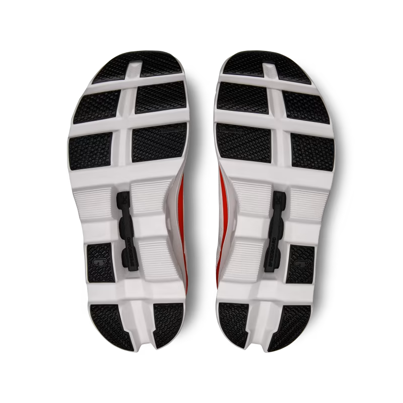 On Cloudmonster Undyed White Flame