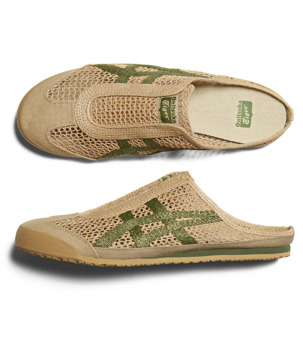 ONITSUKA TIGER MEXICO 66 SABOT BEIGE GREEN