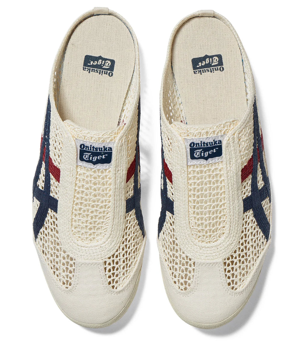 ONITSUKA TIGER MEXICO 66 SABOT CREAM MAKO BLUE RED