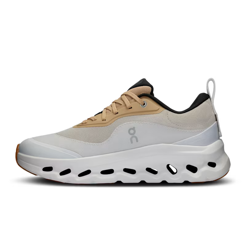 Loewe x On White and Tan Cloudtilt