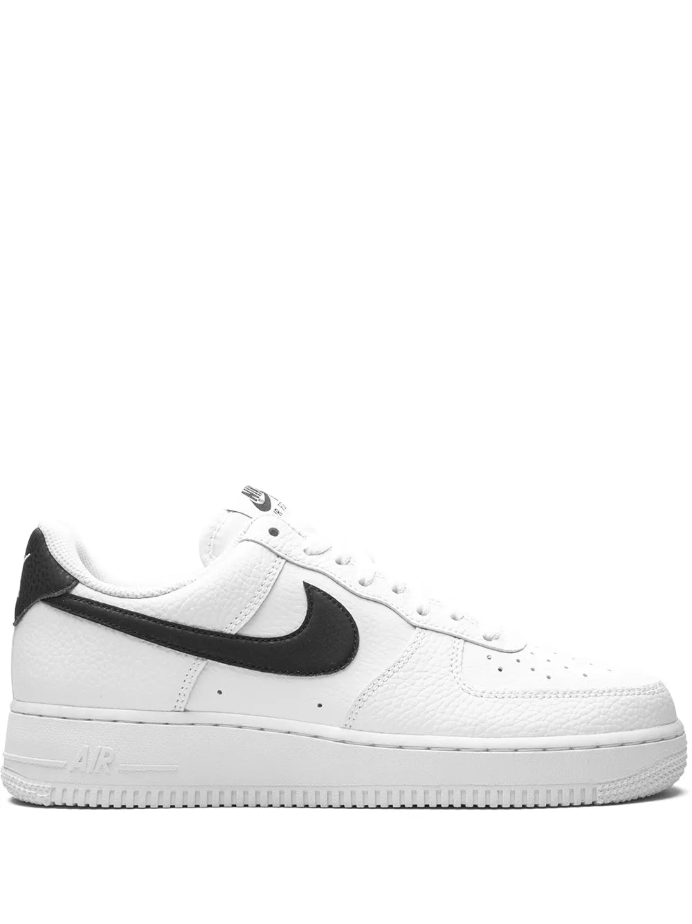 Nike Air Force 1 Low ‘07 White Black Pebbled Leather