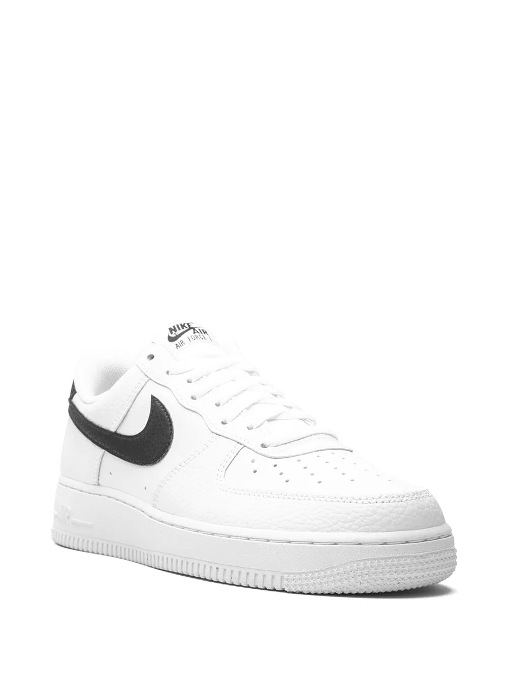Nike Air Force 1 Low ‘07 White Black Pebbled Leather Secondary image