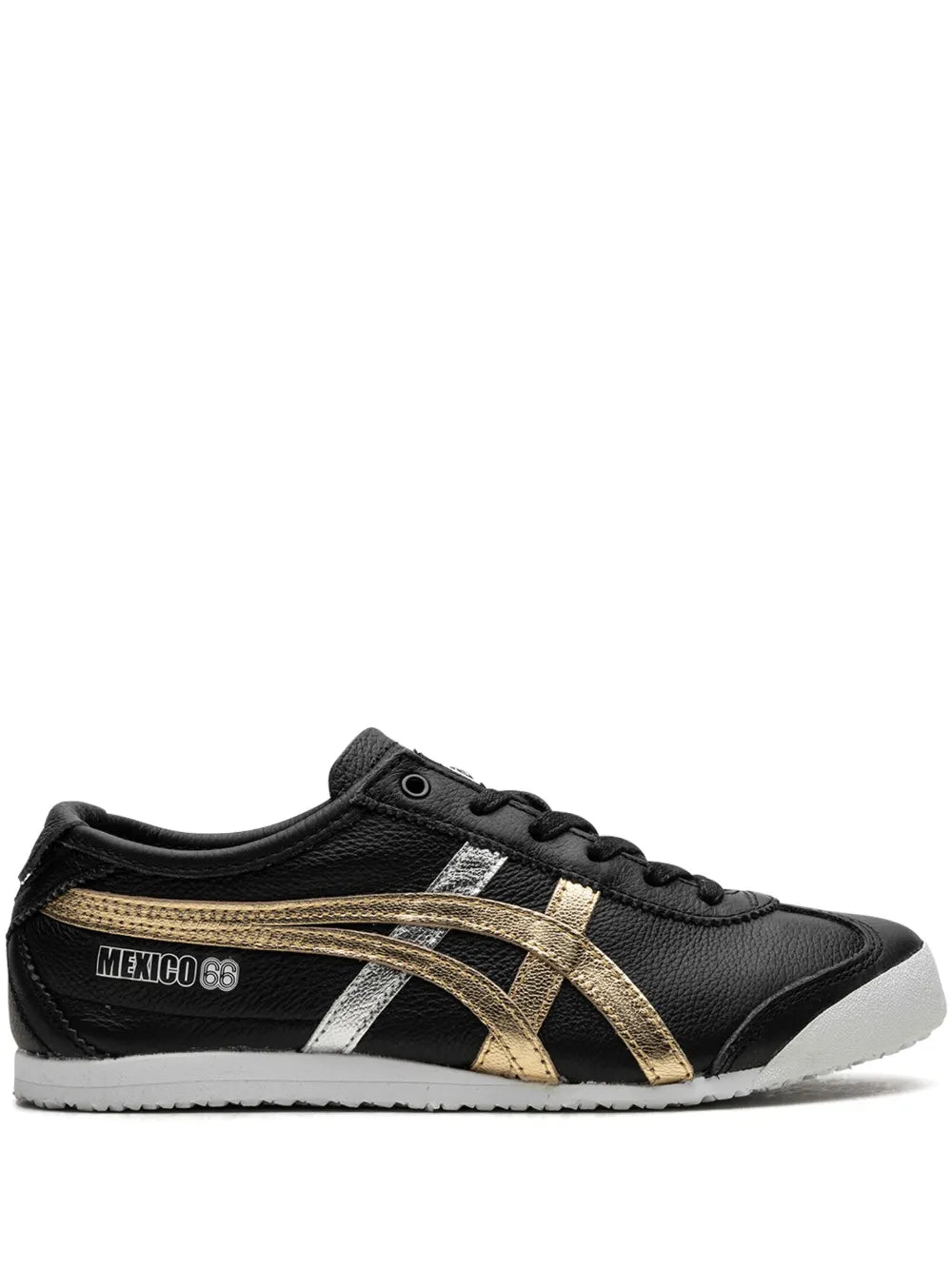 Onitsuka Tiger Mexico 66 Black Gold Silver Main image