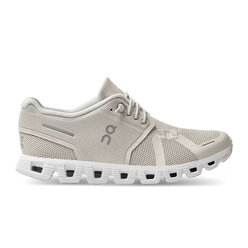On Running Cloud 5 Pearl White Main image