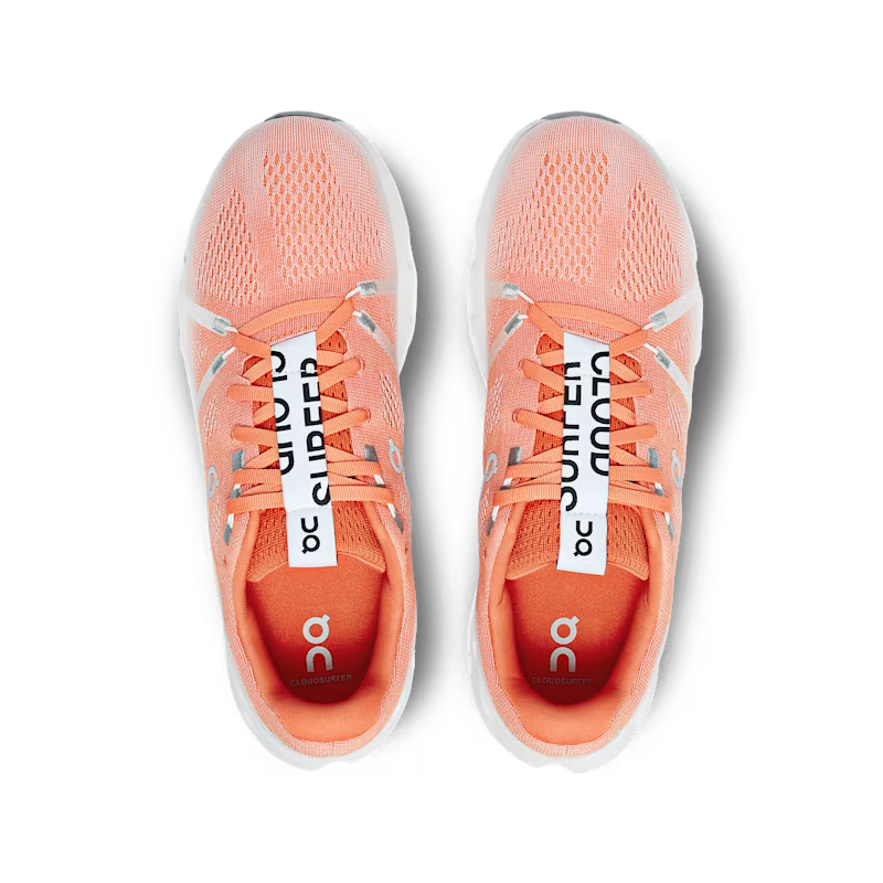 On running cloudsurfer 7 flame white