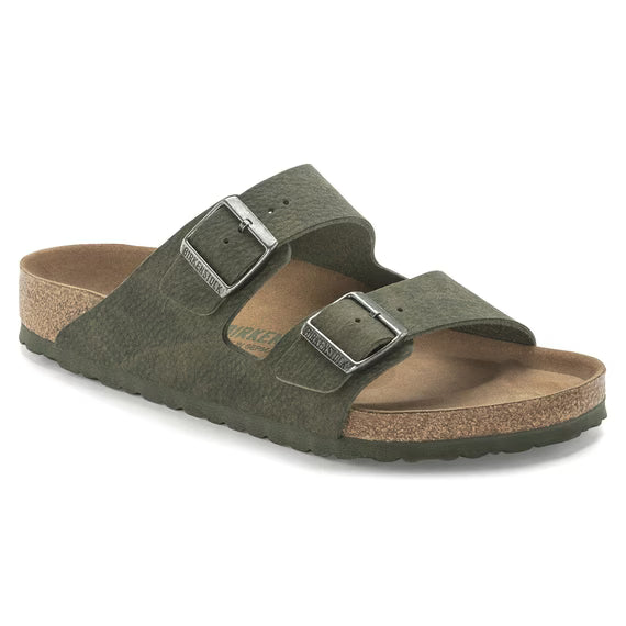 BIRKENSTOCK ARIZONA VEGAN MICROFIBER DESERT DUST THYME
