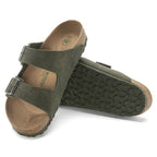 BIRKENSTOCK ARIZONA VEGAN MICROFIBER DESERT DUST THYME