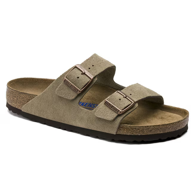 Birkenstock Arizona Soft Footbed Suede Taupe