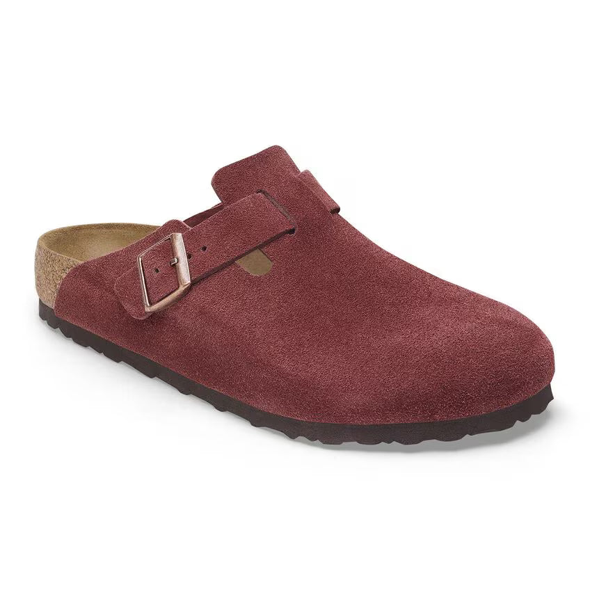 Birkenstock Boston Soft Footbed Burgundy