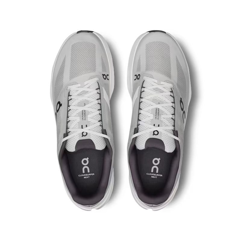 On CloudSurfer Next Glacier White