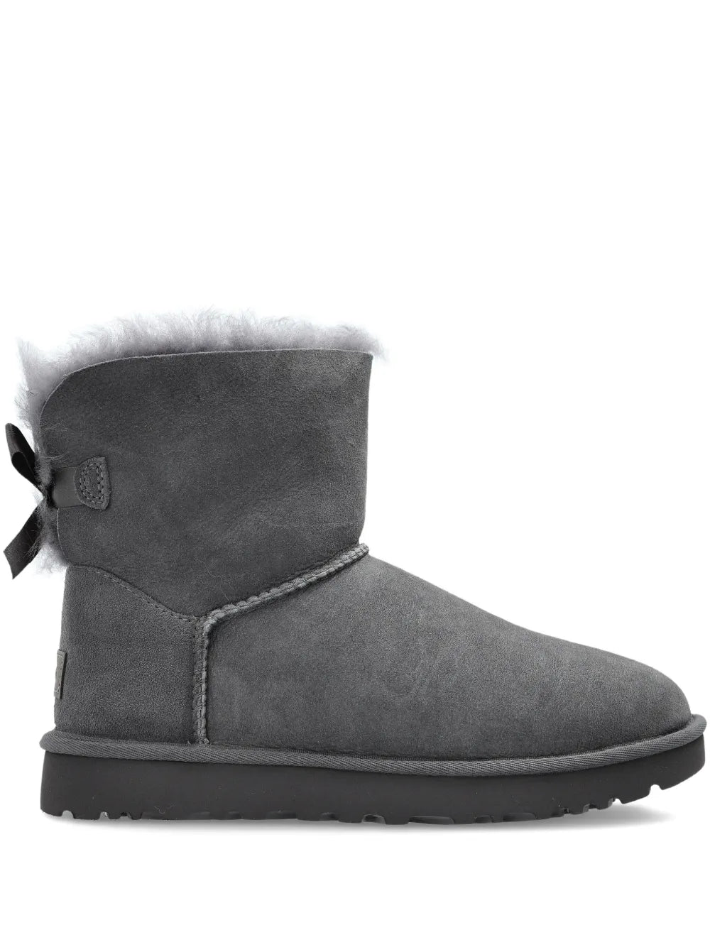 UGG Mini Bailey Bow II Boot Eve Gray Main image