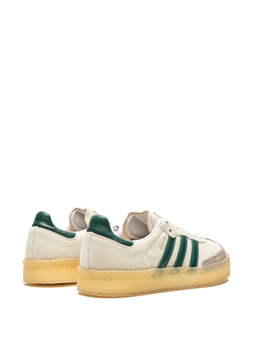 x Kith x Clarks Samba "8th Street - White" Secondary image