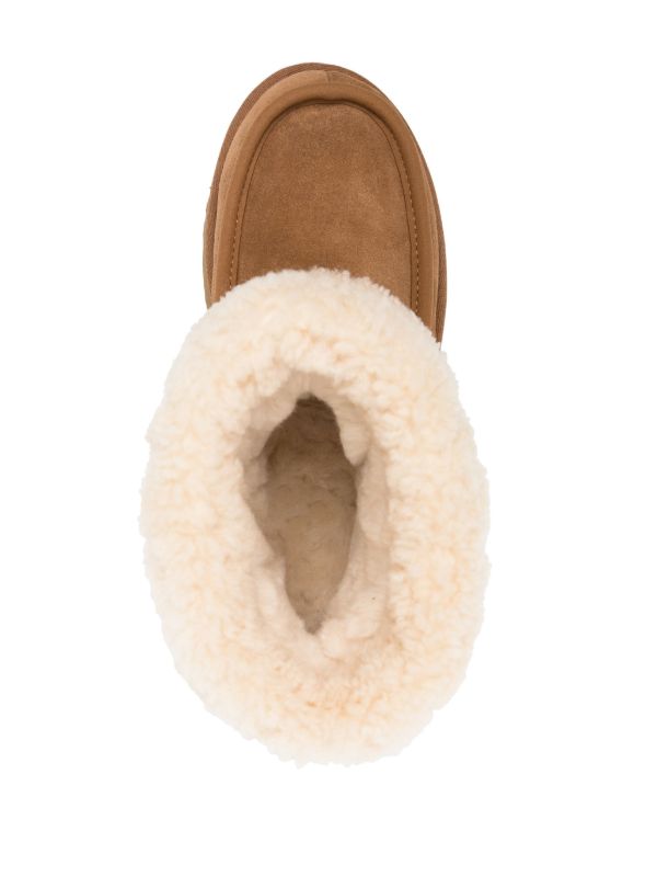 UGG Ultra Mini Fluff Boot Kids 'Chestnut'