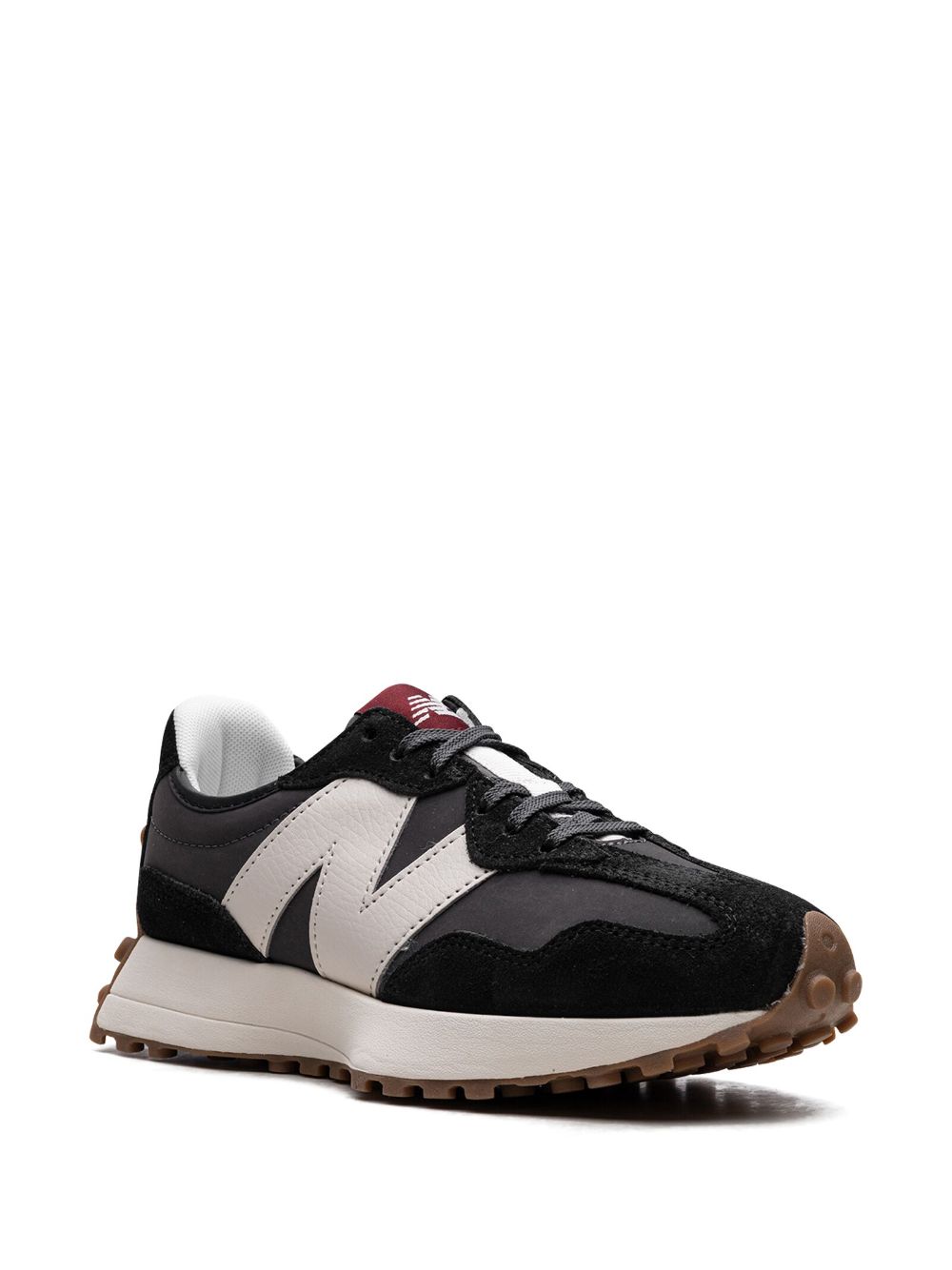 New Balance 327 Black White Gum Secondary image