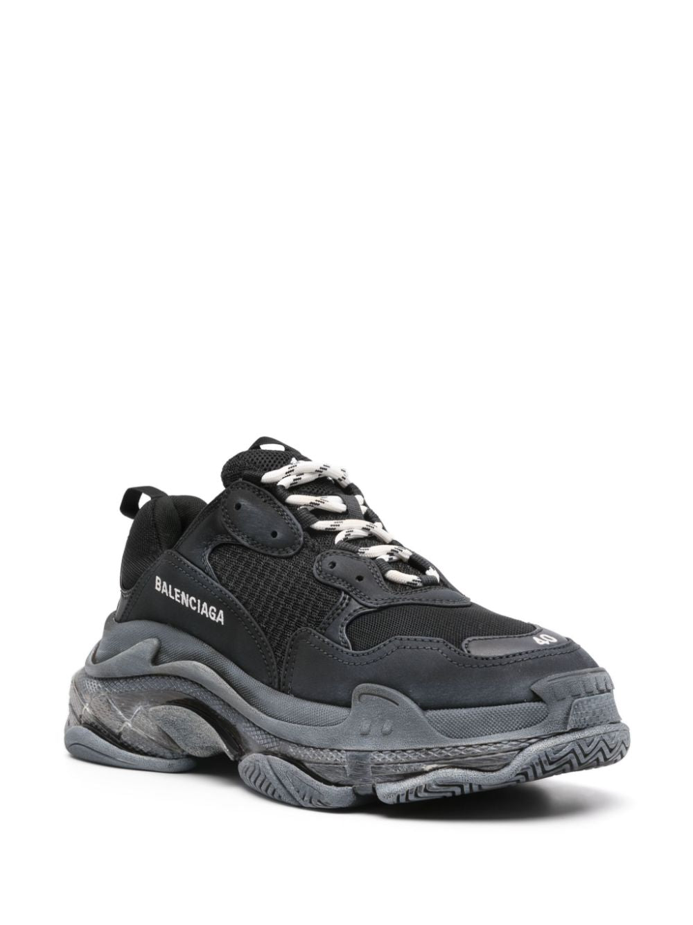 Balenciaga Triple S low-top sneakers black