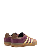 Adidas Gazelle Indoor Maroon Almost Yellow
