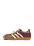 Adidas Gazelle Indoor Maroon Almost Yellow