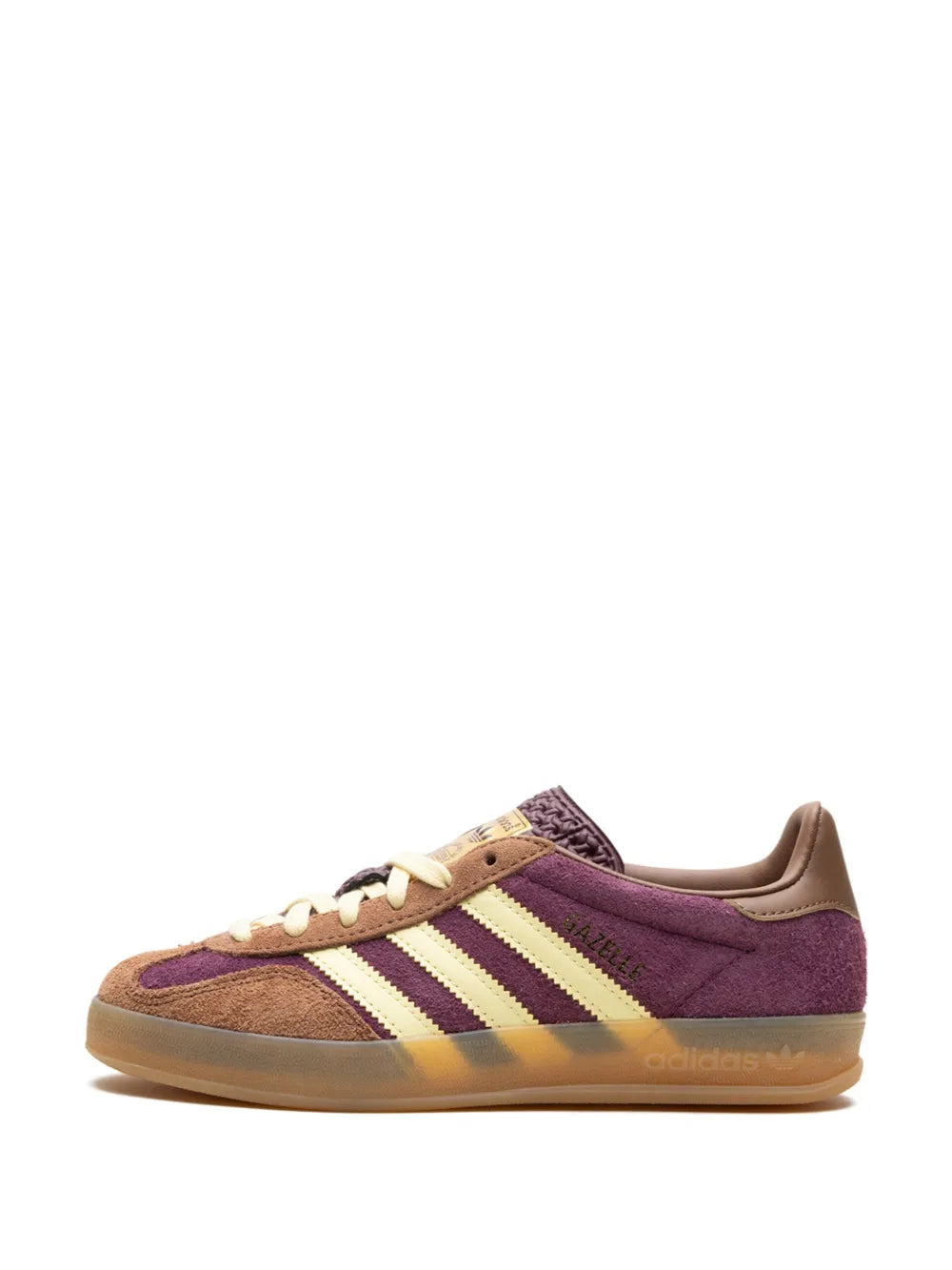 Adidas Gazelle Indoor Maroon Almost Yellow