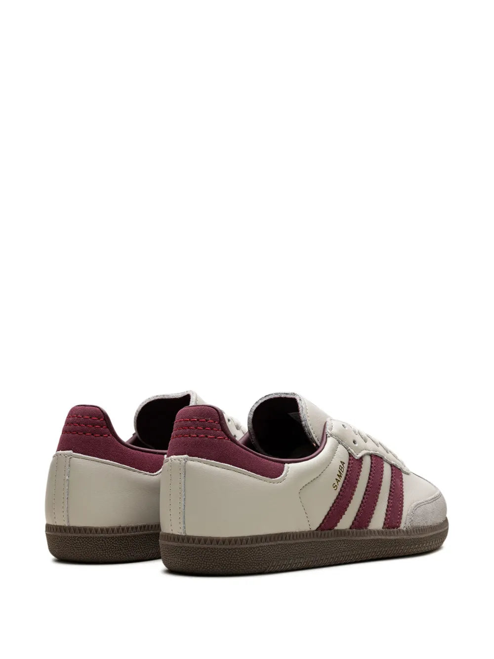 adidas Samba OG "Putty Grey Maroon" Secondary image