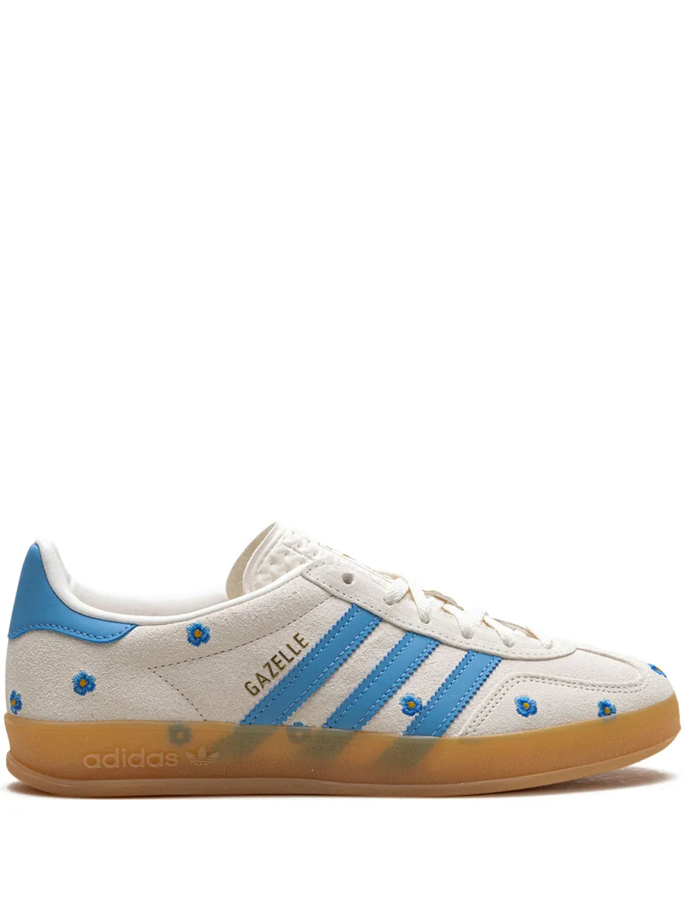 adidas gazelle indoor light blue floral Main image