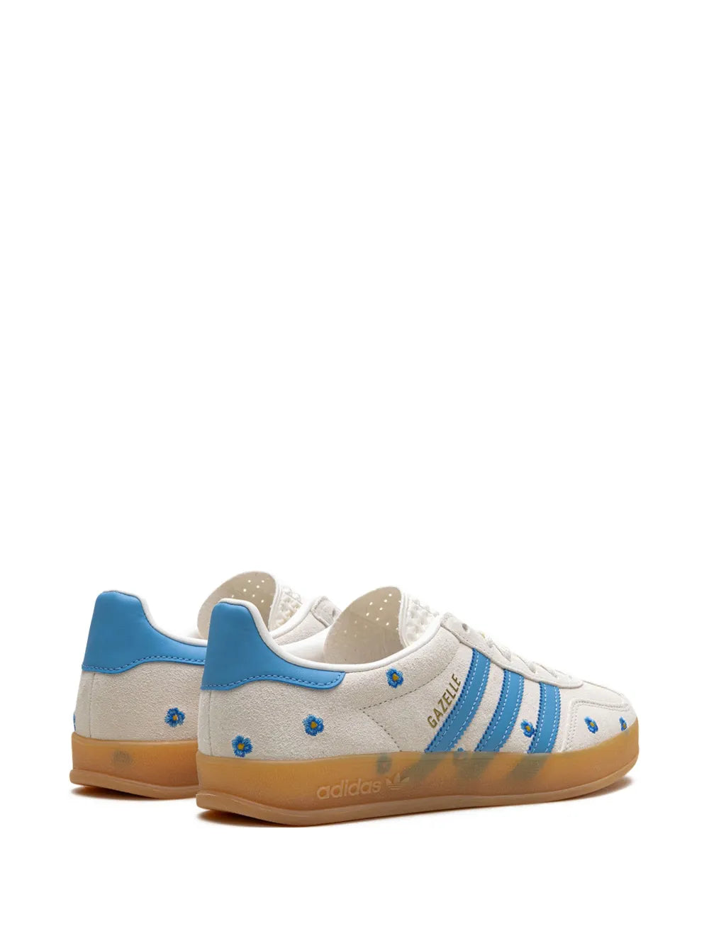 adidas gazelle indoor light blue floral