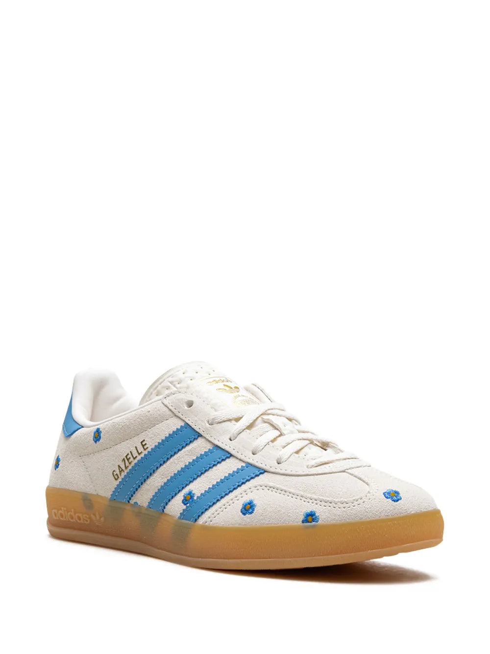 adidas gazelle indoor light blue floral