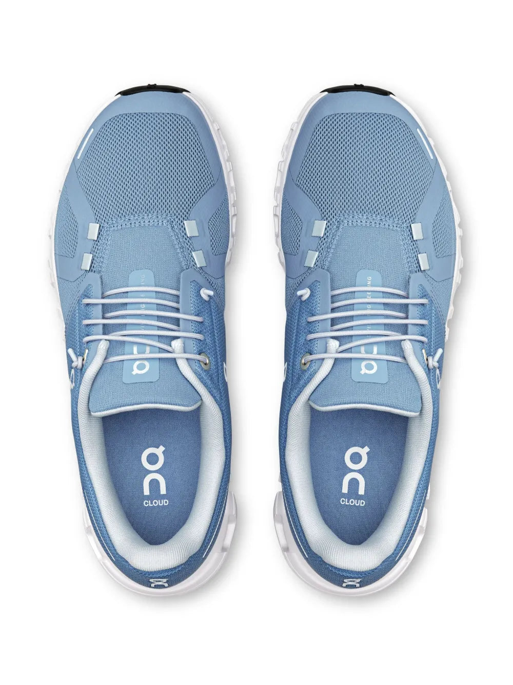 On Running Cloud 6 Chambray White