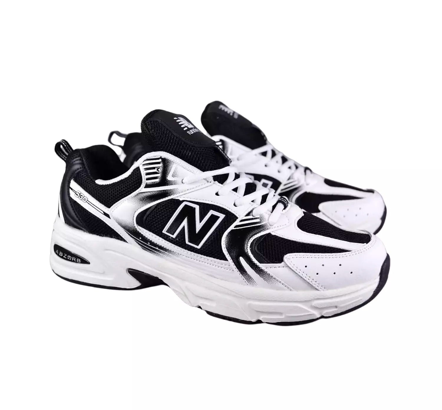 black white 530 new balance