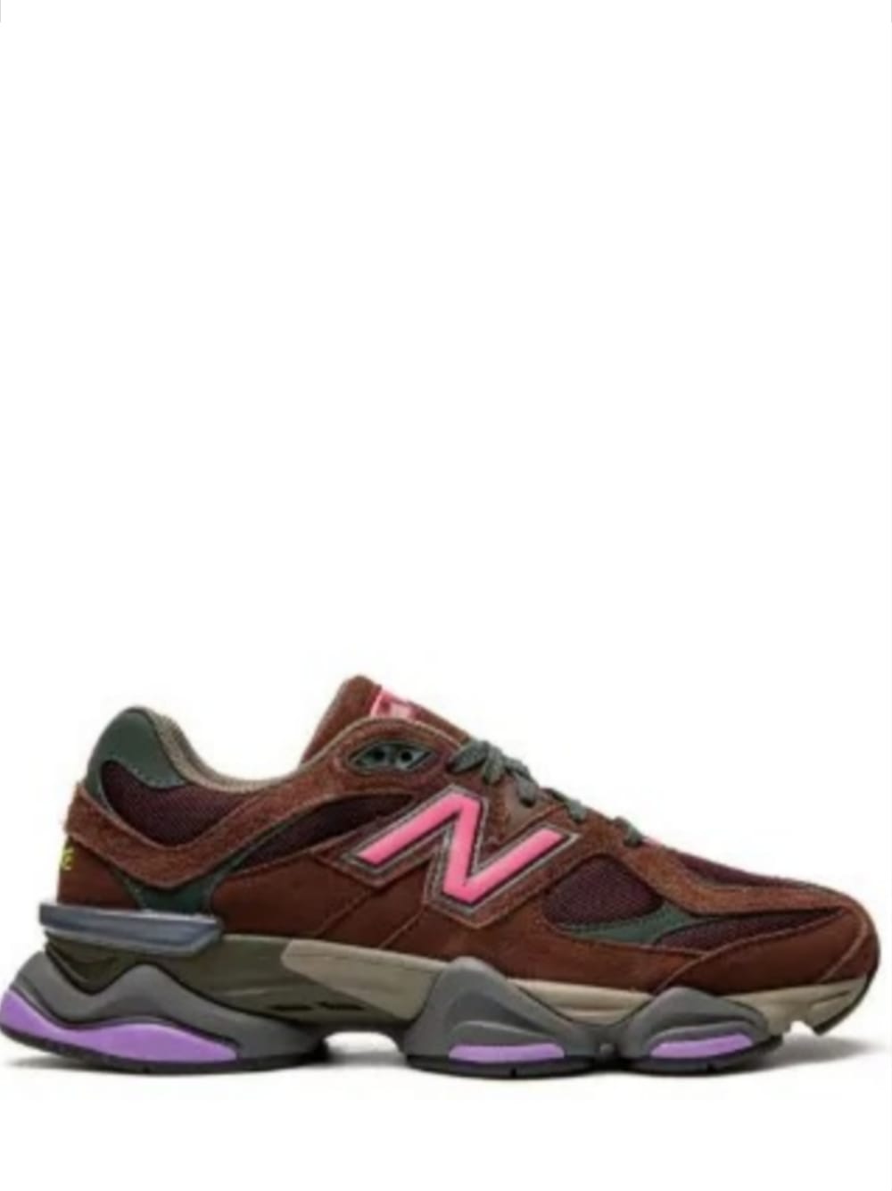 New Balance 9060 Rich Oak Burgundy Main image