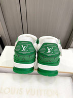 louis vuitton LV Trainer White green