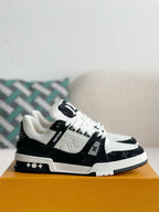 louis vuitton LV Trainer Black White