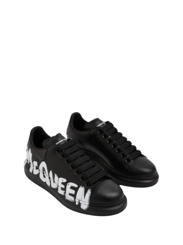 Alexander McQueen Oversized Graffiti Black white Secondary image