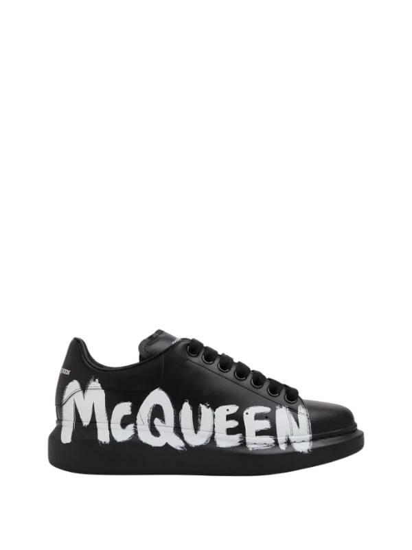 Alexander McQueen Oversized Graffiti Black white Main image