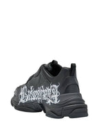 Balenciaga Triple S DIY Metal Artwork Black