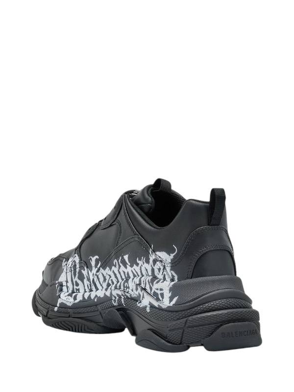 Balenciaga Triple S DIY Metal Artwork Black