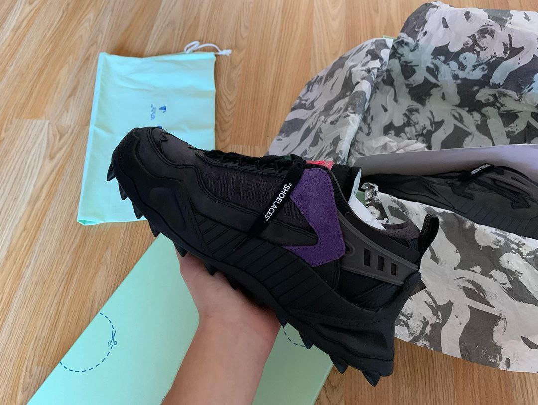 Off-White Odsy 1000 black purple