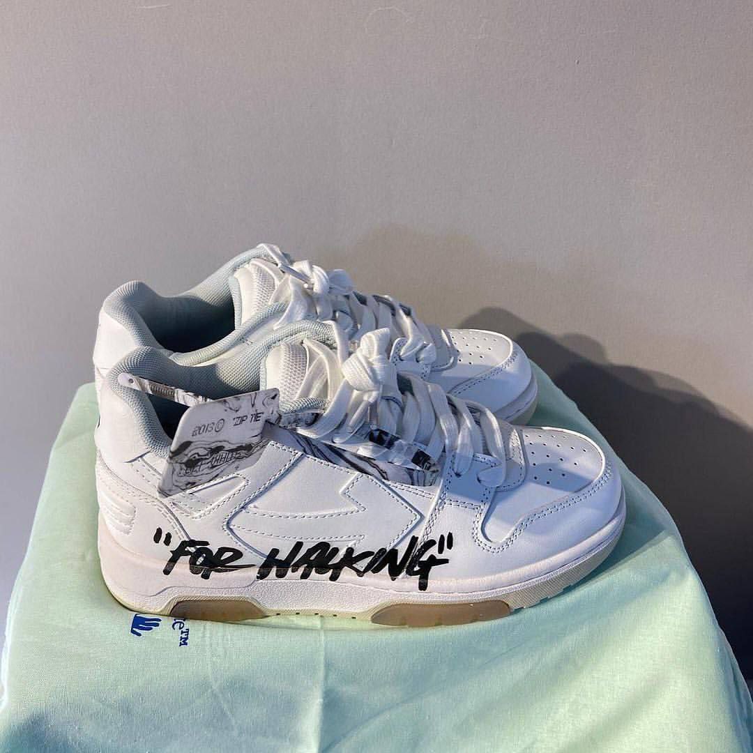 Off-White Out of Office leather