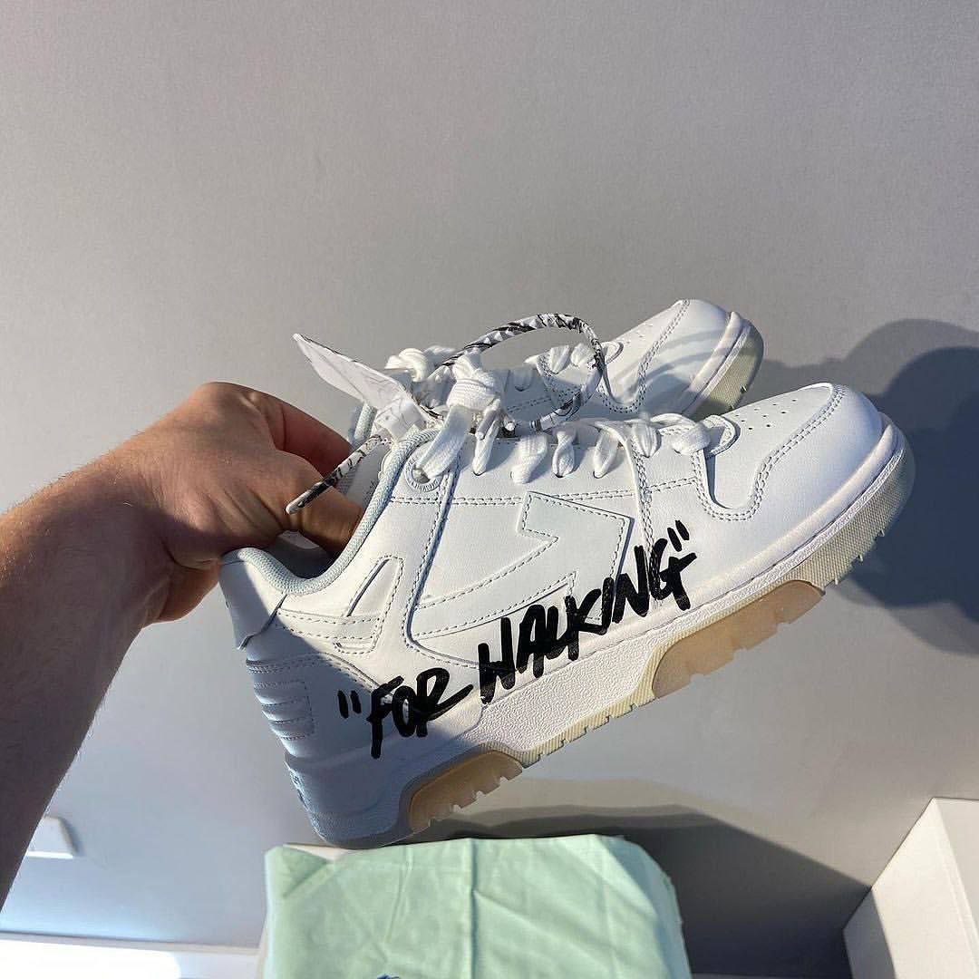 Off-White Out of Office leather