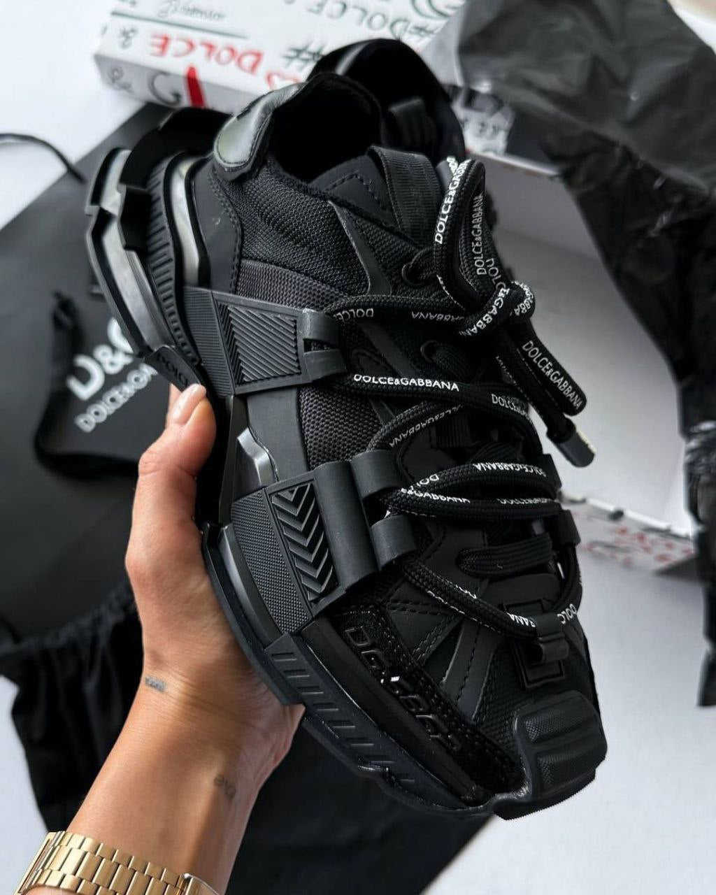 Dolce&Gabbana Airmaster suede