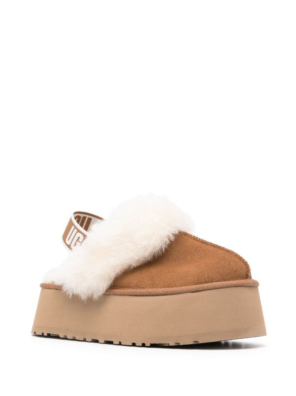 UGG Funkette 60mm suede slingback slippers Secondary image