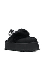 UGG faux fur slingback mules