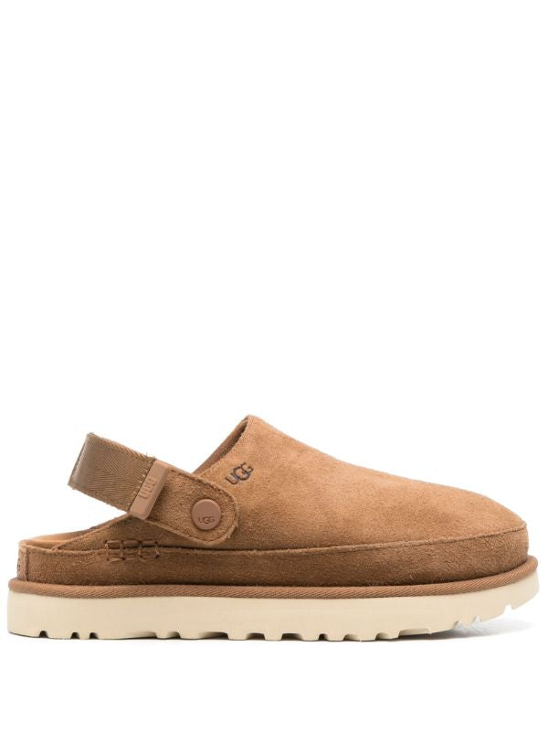 UGG Goldenstar suede flatform clogs Main image
