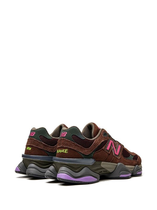 9060 "Rich Oak/Burgundy" sneakers